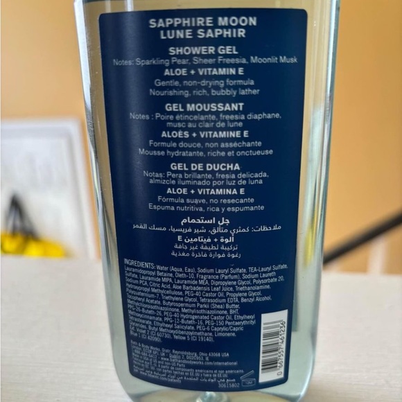 *Limited Edition* Sapphire Moon Bath & Body Works Body Cream + Shower Gel - Picture 4 of 6